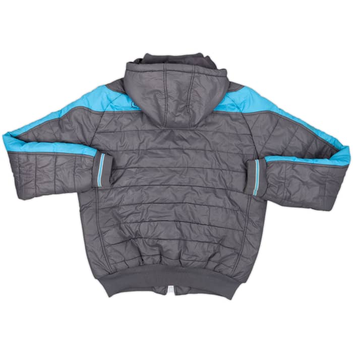 2014-15 Napoli Macron Padded Bench Coat - 6/10 - (L)