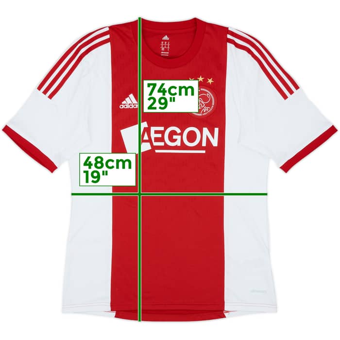 2013-14 Ajax Home Shirt Bojan #11 - 4/10 - (M)