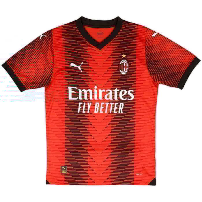 2023-24 AC Milan Home Shirt - 10/10 - (S)