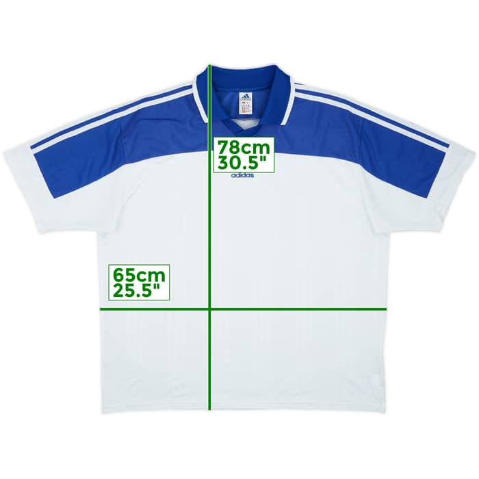 2000-01 adidas Template Shirt - 8/10 - (XXL)