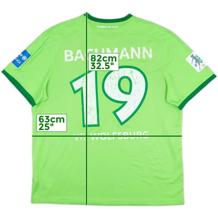 2016-17 Wolfsburg Frauen Home Shirt Bachmann #19 - 4/10 - (XXL)