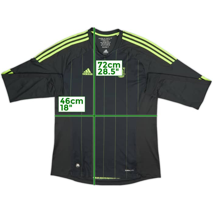 2011-12 Brondby Away L/S Shirt - 8/10 - (L)