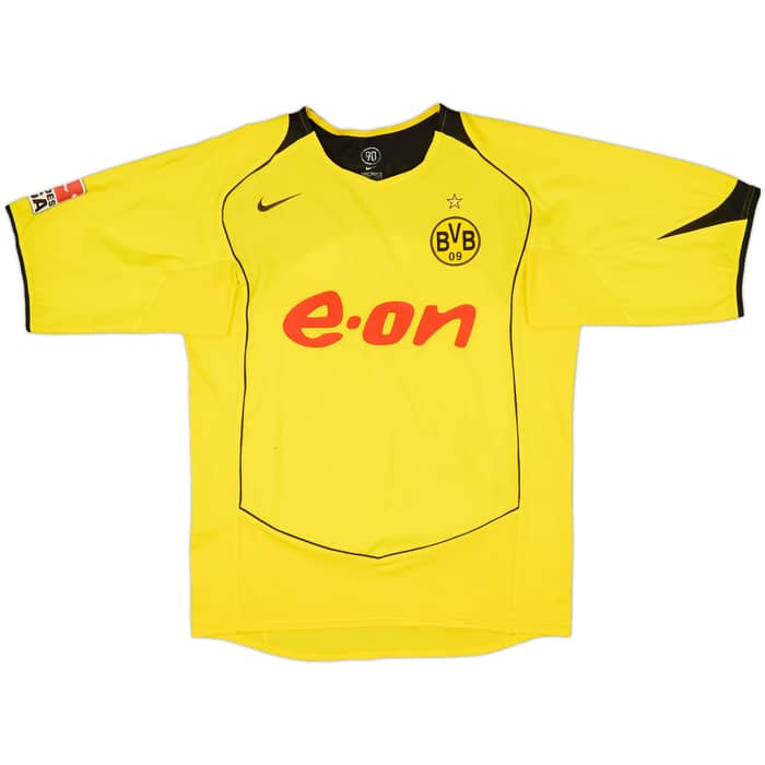 2004-05 Borussia Dortmund Home Shirt Senesie #25 - 5/10 - (M)