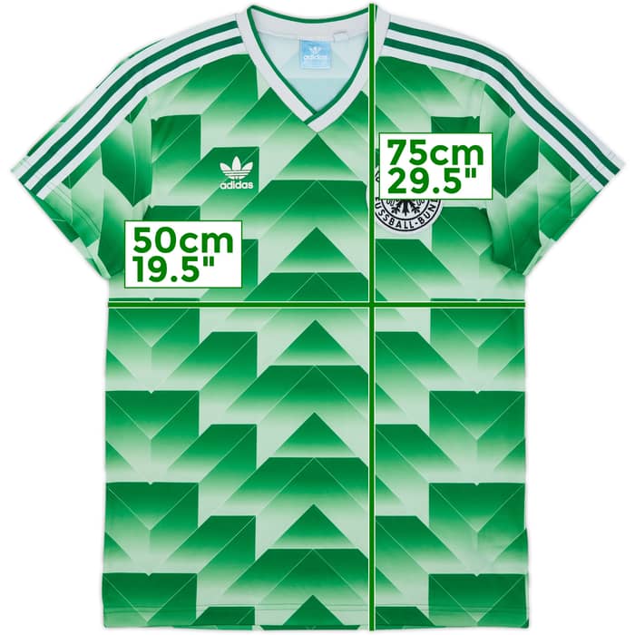 2011-12 Germany adidas Retro 'Away 1990" Shirt - 7/10 - (M)