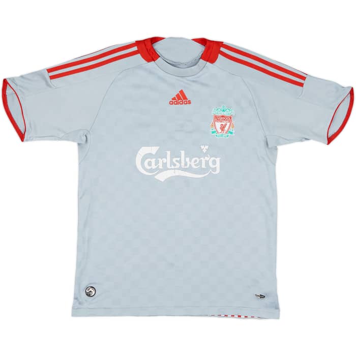 2008-09 Liverpool Away Shirt - 5/10 - (XL.Boys)