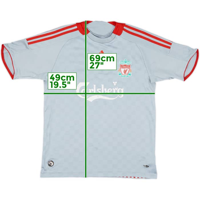 2008-09 Liverpool Away Shirt - 5/10 - (XL.Boys)