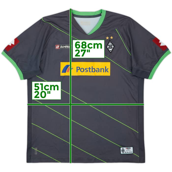 2012-13 Borussia Monchengladbach Away Shirt - 5/10 - (XL.Boys)