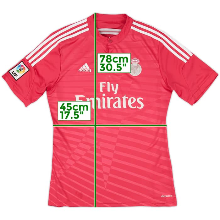 2014-15 Real Madrid Away Shirt Sergio Ramos #4 - 4/10 - (M)
