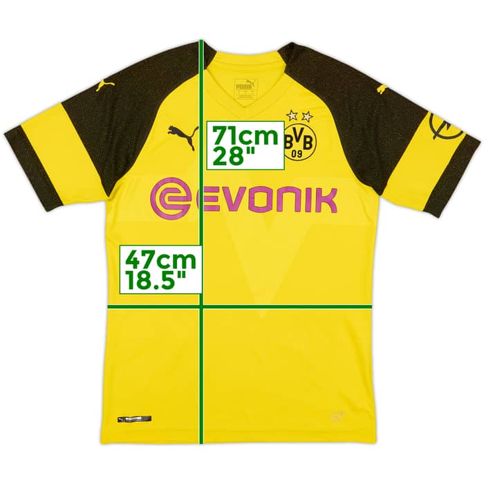 2018-19 Borussia Dortmund Home Shirt Reus #11 - 6/10 - (S)