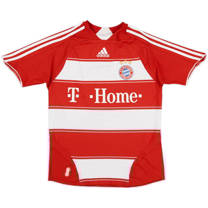 2007-08 Bayern Munich Home Shirt Toni #9 - 5/10 - (XL.Boys)