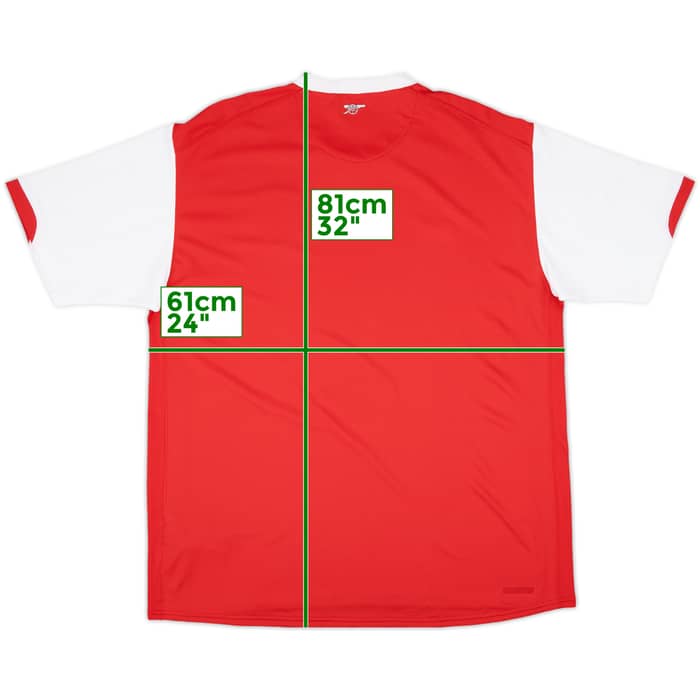 2006-08 Arsenal Home Shirt - 5/10 - (XXL)
