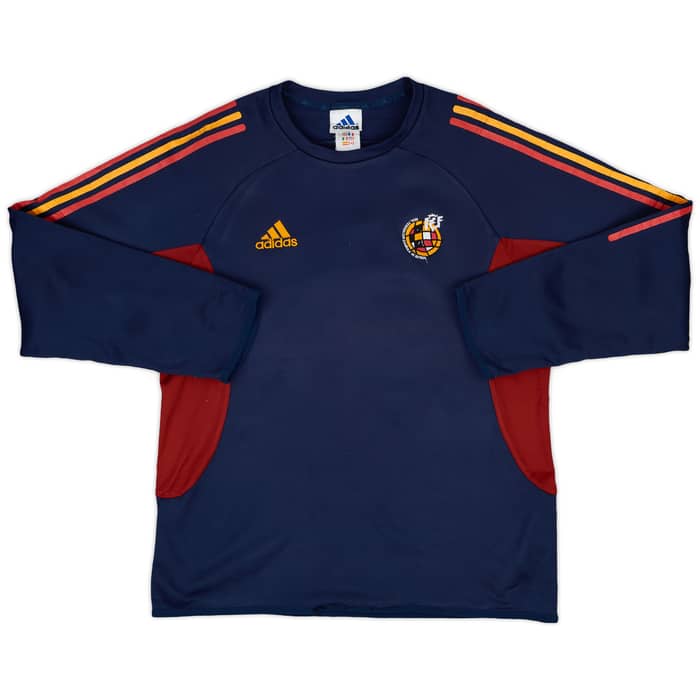2001-02 Spain adidas Sweat Top - 6/10 - (M)