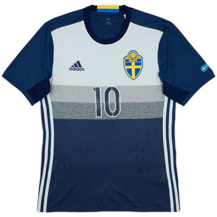 2016-17 Sweden Away Shirt Ibrahimovic #10 - 5/10 - (S)