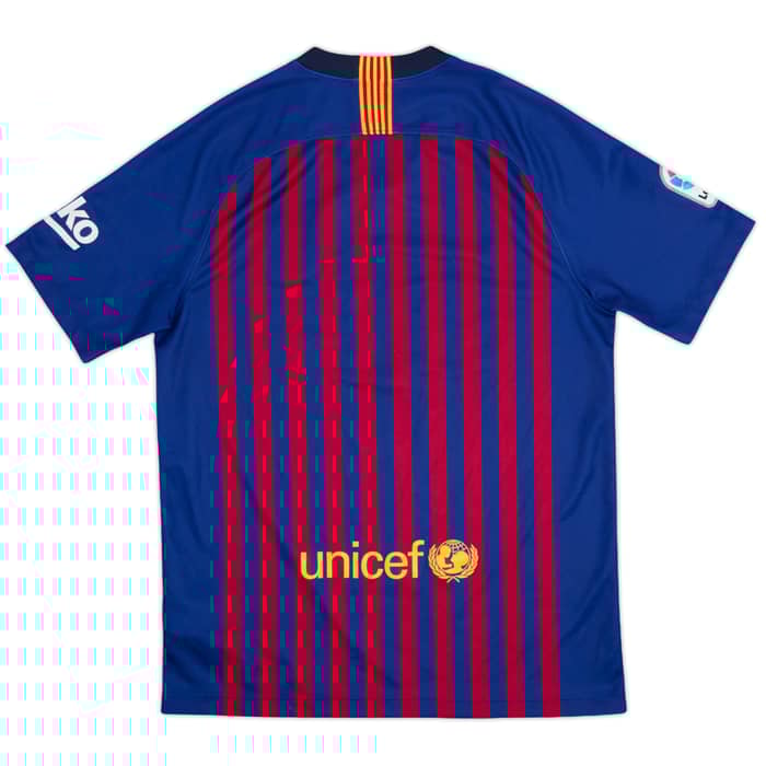 2018-19 Barcelona Home Shirt - 4/10 - (M)