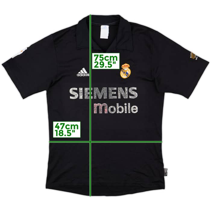 2002-03 Real Madrid Centenary Away Shirt - 4/10 - (S)