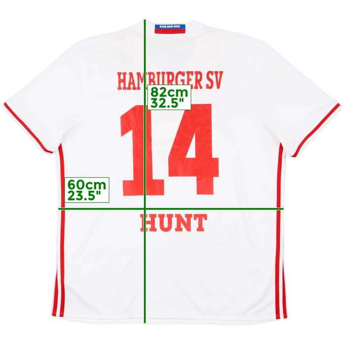 2016-17 Hamburg Home Shirt Hunt #14 - 6/10 - (XL)