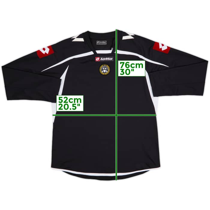 2009-10 Udinese Away L/S Shirt - 9/10 - (XL)