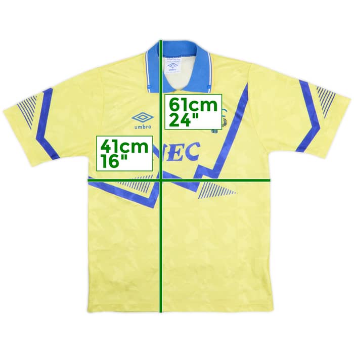 1990-92 Everton Away Shirt - 9/10 - (L.Boys)