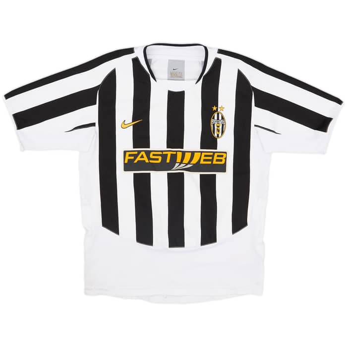 2003-04 Juventus Home Shirt - 5/10 - (L.Boys)