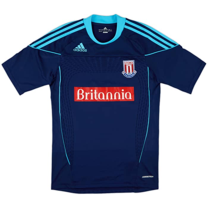 2010-12 Stoke City Away Shirt Delap #24 - 9/10 - (S)