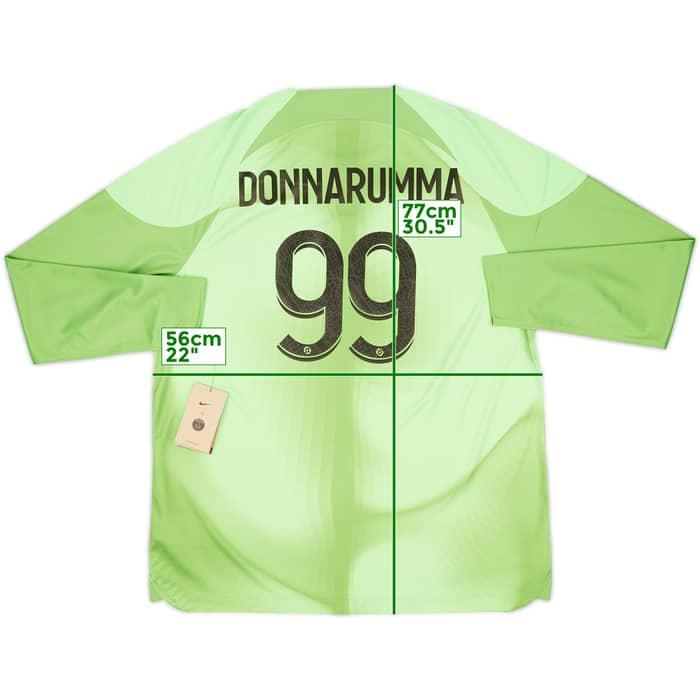 2022-23 Paris Saint-Germain GK Shirt Donnarumma #99 (XL)