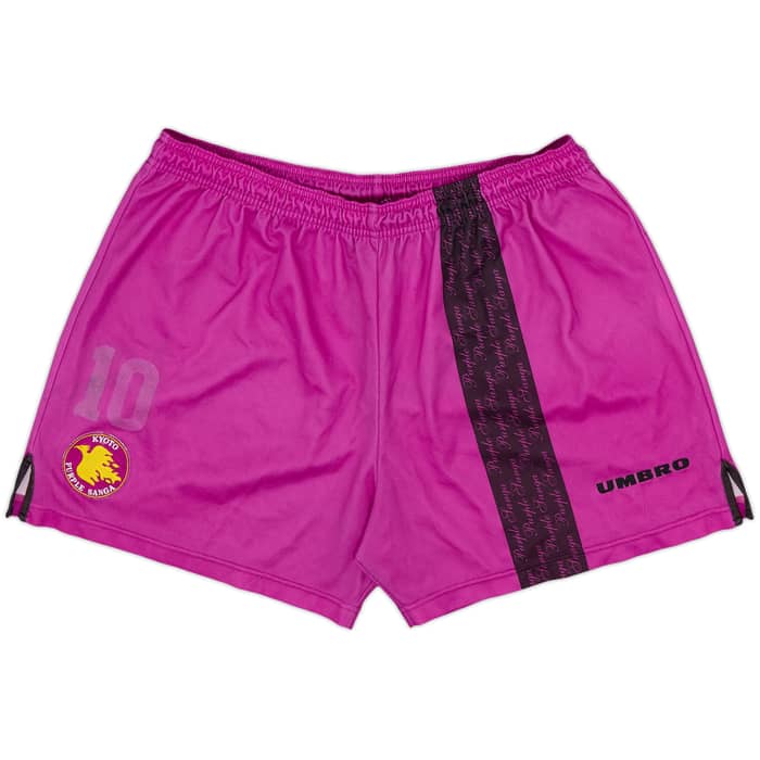 1997-98 Kyoto Sanga Home Shirt & Shorts - 8/10 - (S)
