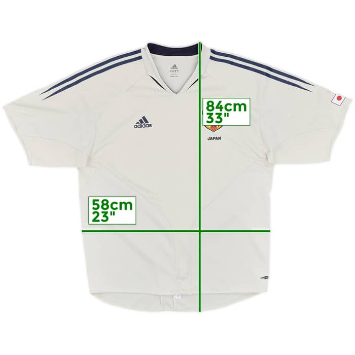 2004-06 Japan Authentic Away Shirt - 8/10 - (XL)