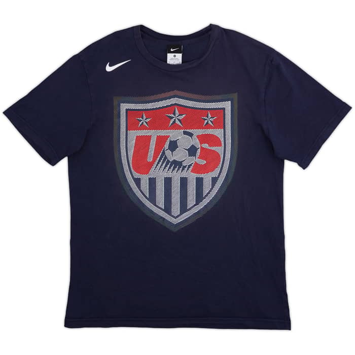 2010-11 USA Nike Cotton Tee - 8/10 - (M)