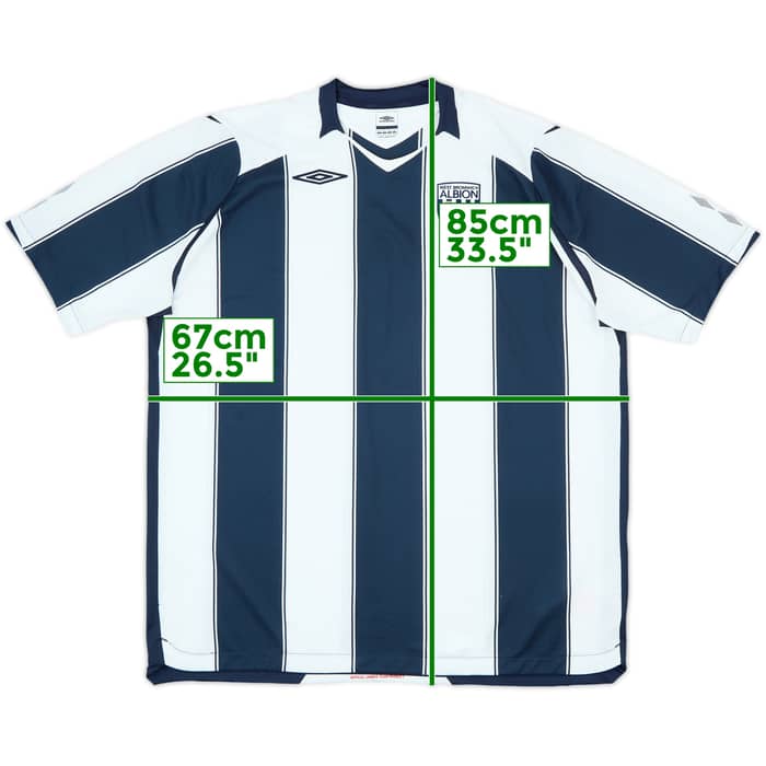 2008-09 West Brom Home Shirt - 9/10 - (3XL)