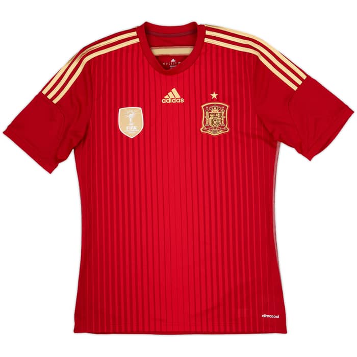 2013-15 Spain Home Shirt - 10/10 - (M)