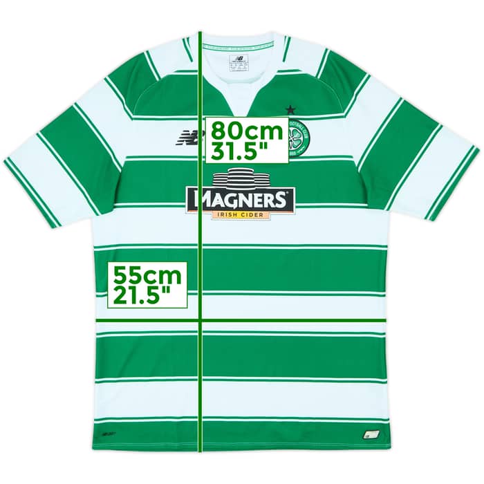 2015-16 Celtic Home Shirt - 10/10 - (XL)