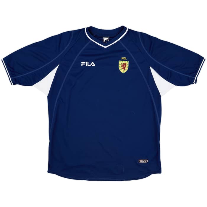 2000-02 Scotland Home Shirt - 8/10 - (L)