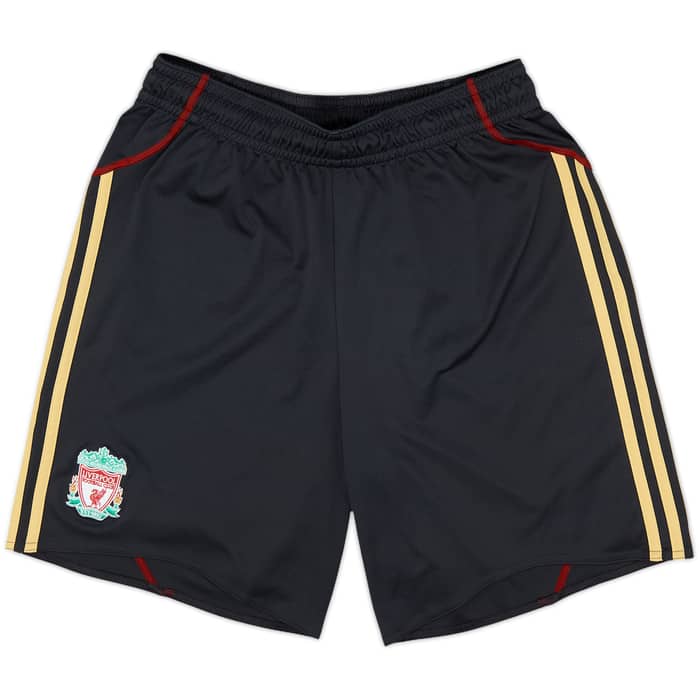2009-10 Liverpool Away Shirt & Shorts Gerrard #8 - 9/10 - (M)