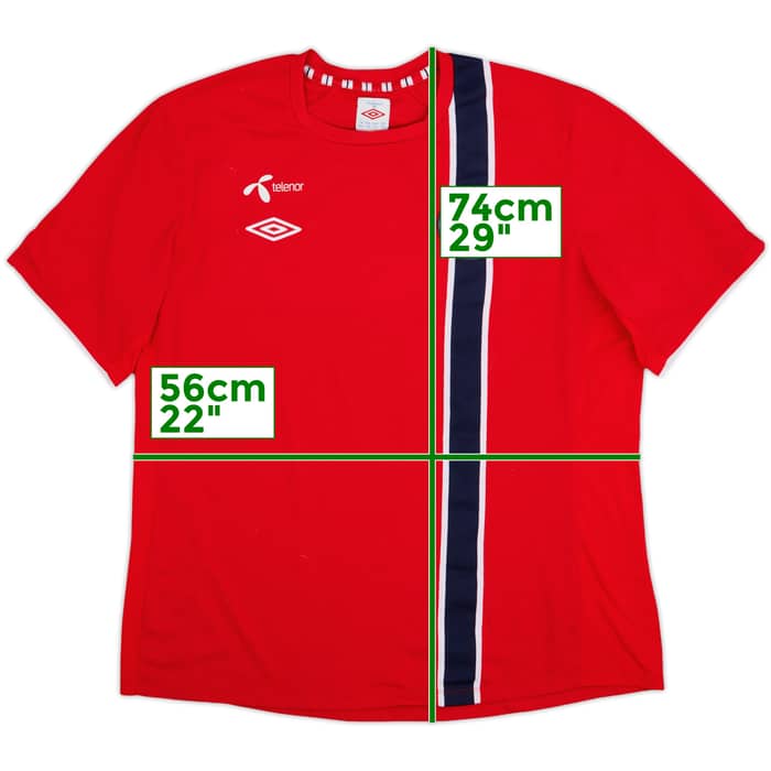 2012-13 Norway Home Shirt - 10/10 - (XXL)