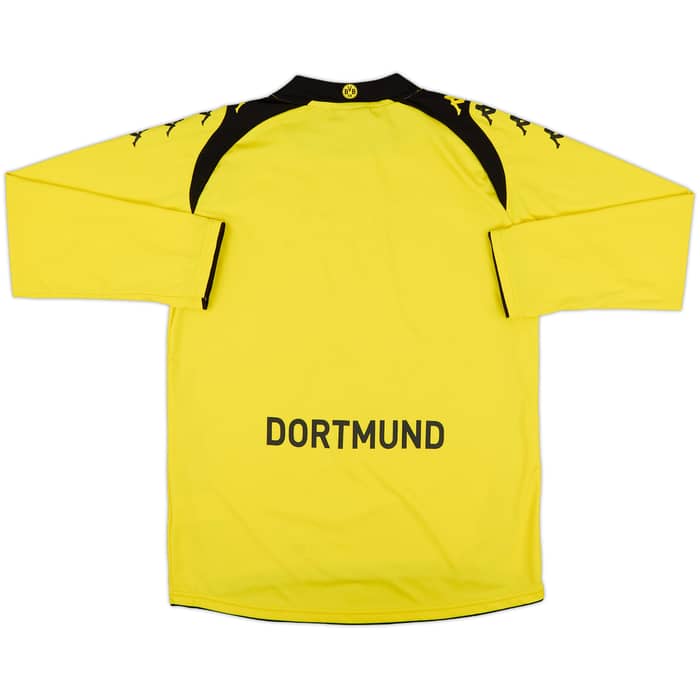 2009-10 Borussia Dortmund Home L/S Shirt - 8/10 - (XL.Boys)