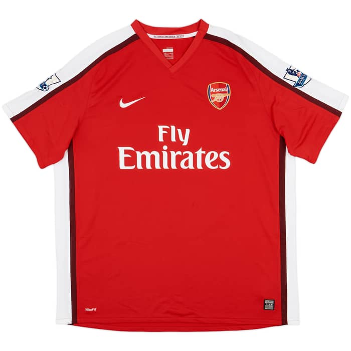 2008-10 Arsenal Home Shirt Walcott #14 - 8/10 - (XXL)