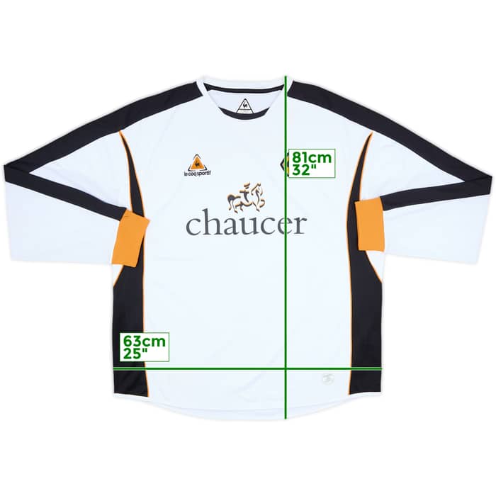 2006-07 Wolves Away L/S Shirt - 5/10 - (XL)