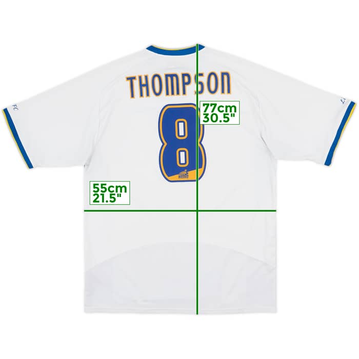 2007-08 Leeds United Home Shirt Thompson #8 - 7/10 - (L)