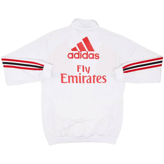 2011-12 AC Milan adidas Track Jacket - 7/10 - (S)
