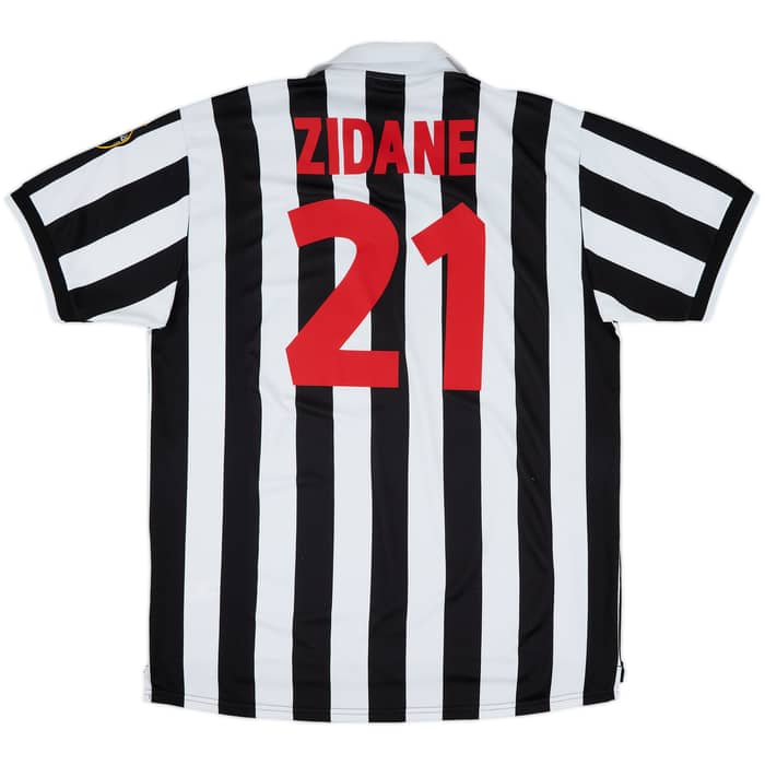 1998-99 Juventus Home Shirt Zidane #21 - 9/10 - (XXL)