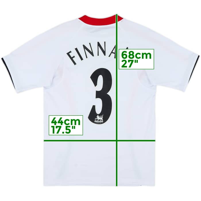 2005-06 Liverpool Away Shirt Finnan #3 - 7/10 - (XS)