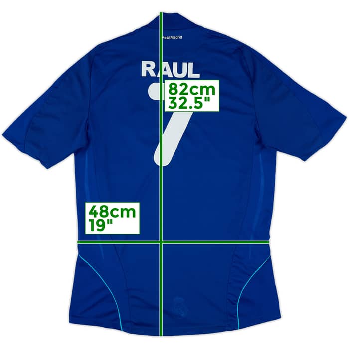 2008-09 Real Madrid Away Shirt Raul #7 - 5/10 - (L)