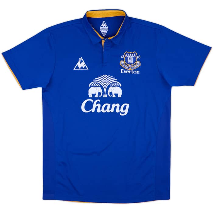 2011-12 Everton Home Shirt #6 - 7/10 - (M)