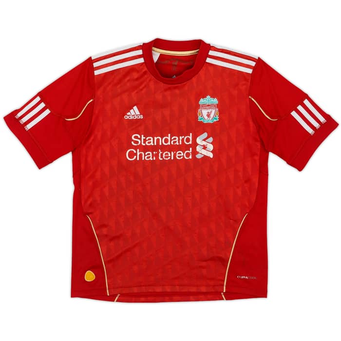 2010-12 Liverpool Home Shirt Suarez #7 - 4/10 - (M.Boys)