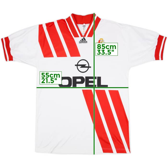 1993-94 Standard Liege Away Shirt - 5/10 - (XXL)