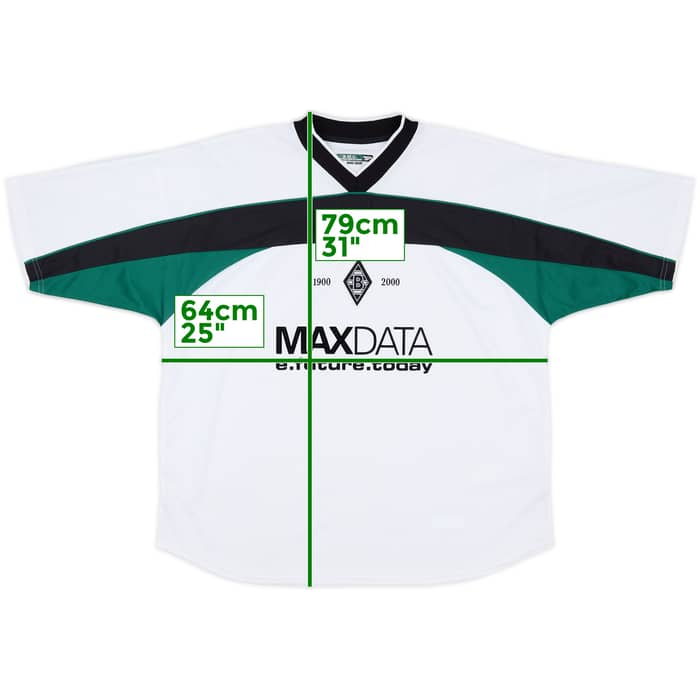 2000-02 Borussia Monchengladbach Home Shirt - 9/10 - (XL)