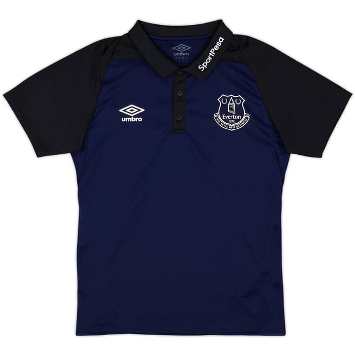 2017-18 Everton Umbro Polo Shirt - 10/10 - (S)