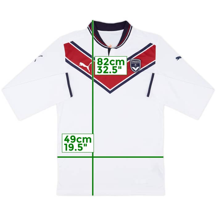 2012-13 Bordeaux Away L/S Shirt - 10/10 - (L)