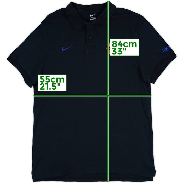 2011-12 Manchester United Nike Polo Shirt - 7/10 - (XL)