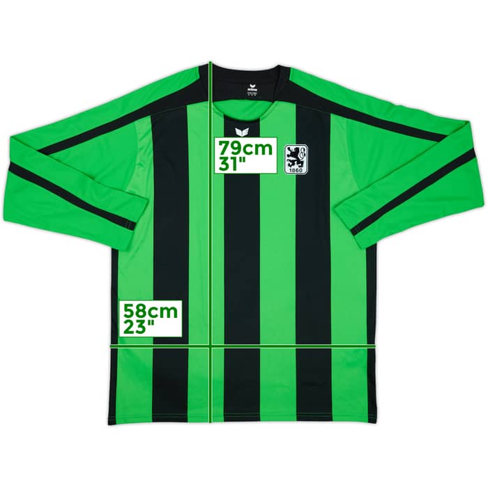 2009-10 1860 Munich Away L/S Shirt - 7/10 - (XL)